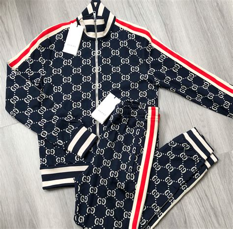 gucci tracksuit blue red g|Gucci women tracksuit.